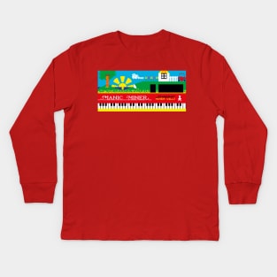 ZX Spectrum – Manic Miner (title screen) Kids Long Sleeve T-Shirt